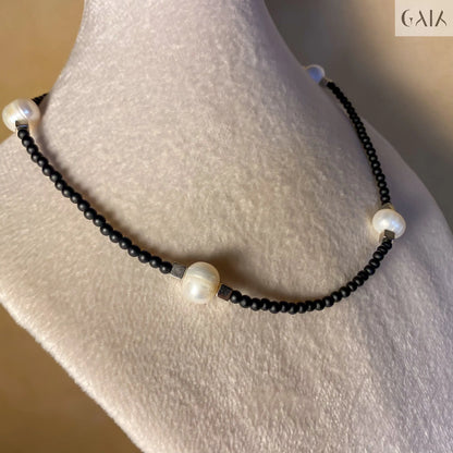 Cosmic Pearl Necklace GAIA  Necklace GAIA
