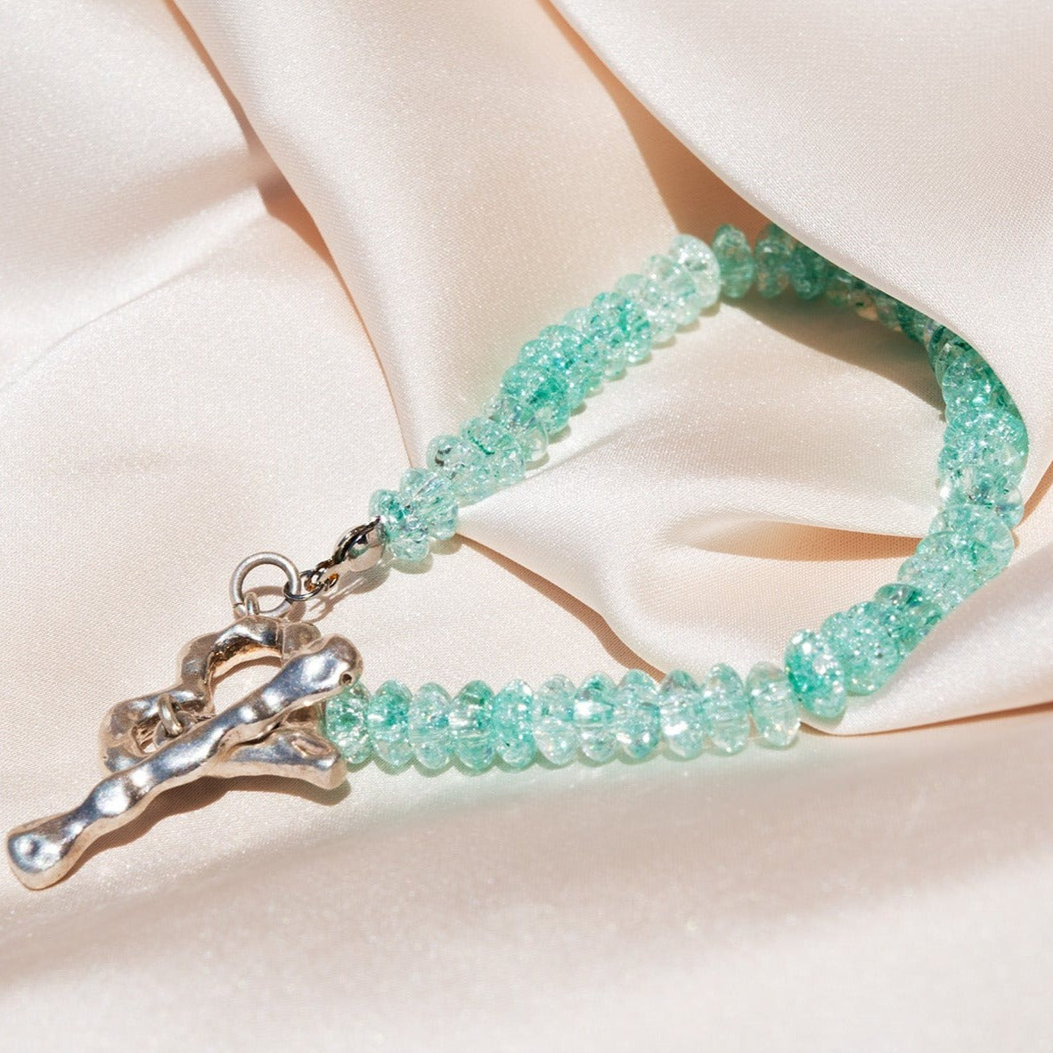 crystal glass bead bracelets