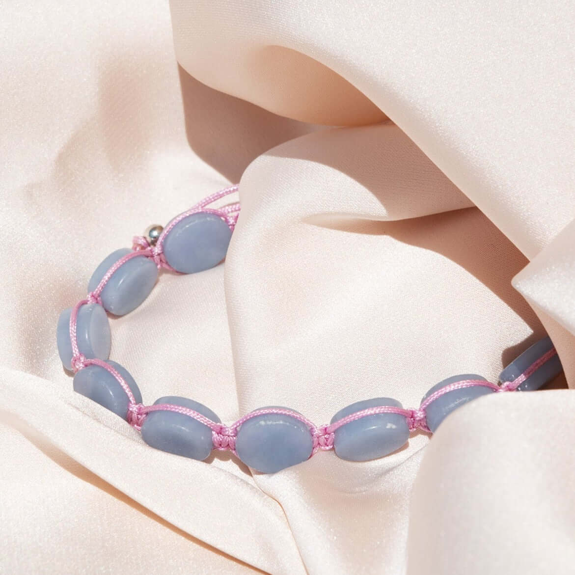 Blue Angelite Bracelet - GAIA Global