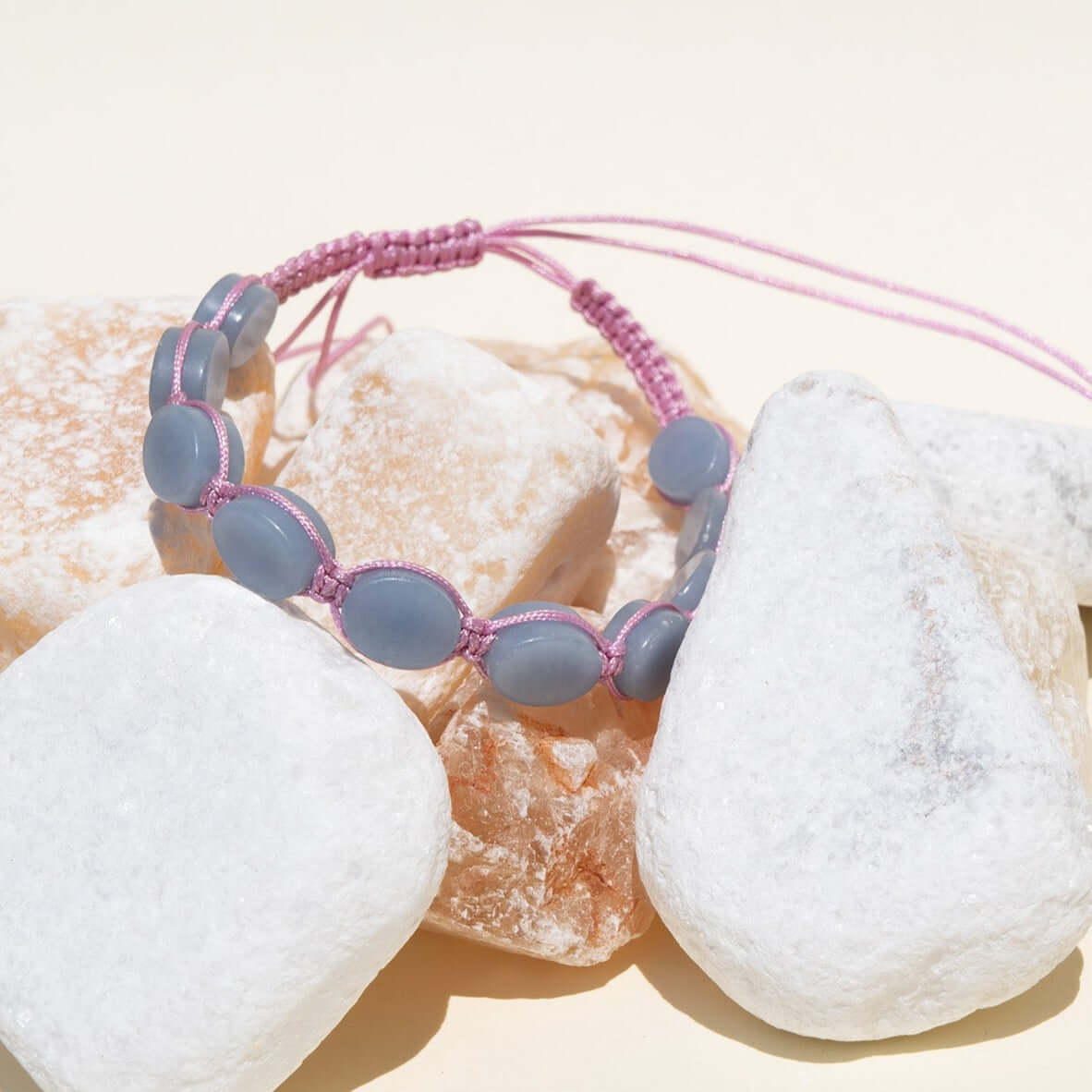 Blue Angelite Bracelet - GAIA Global