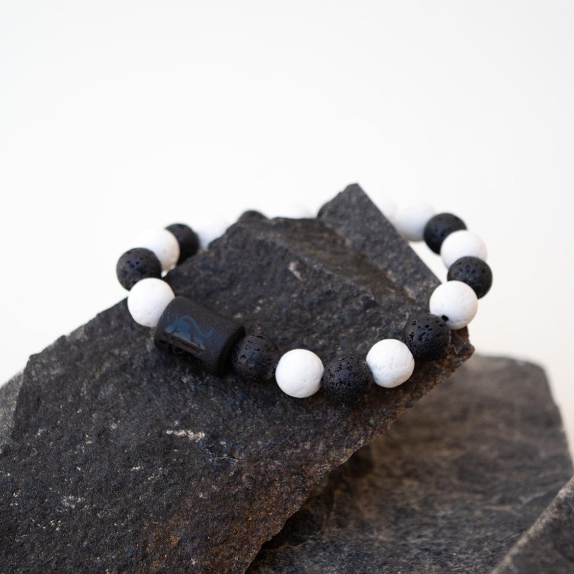 lava bead bracelet