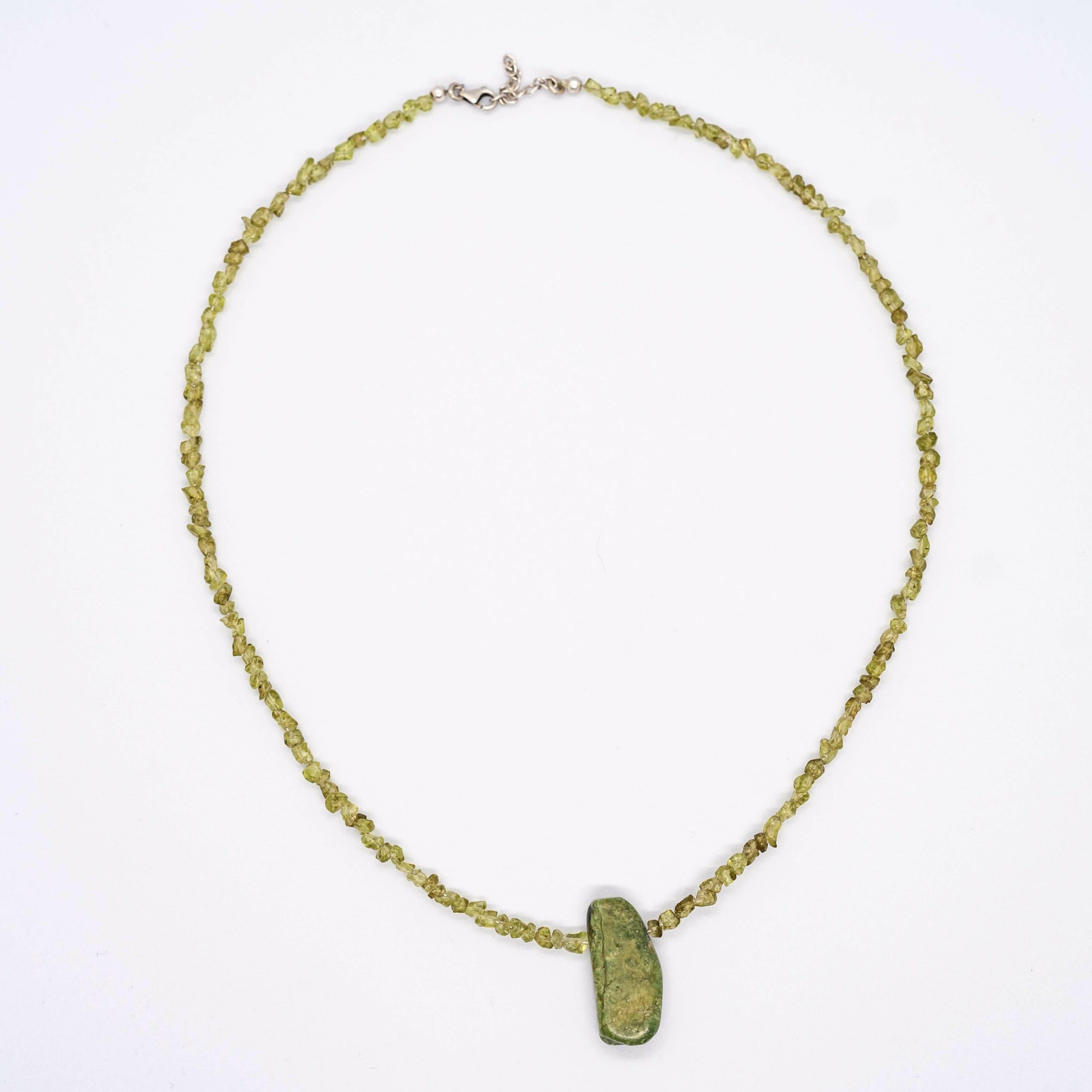 Hope – Green Citrine & Turquoise Necklace