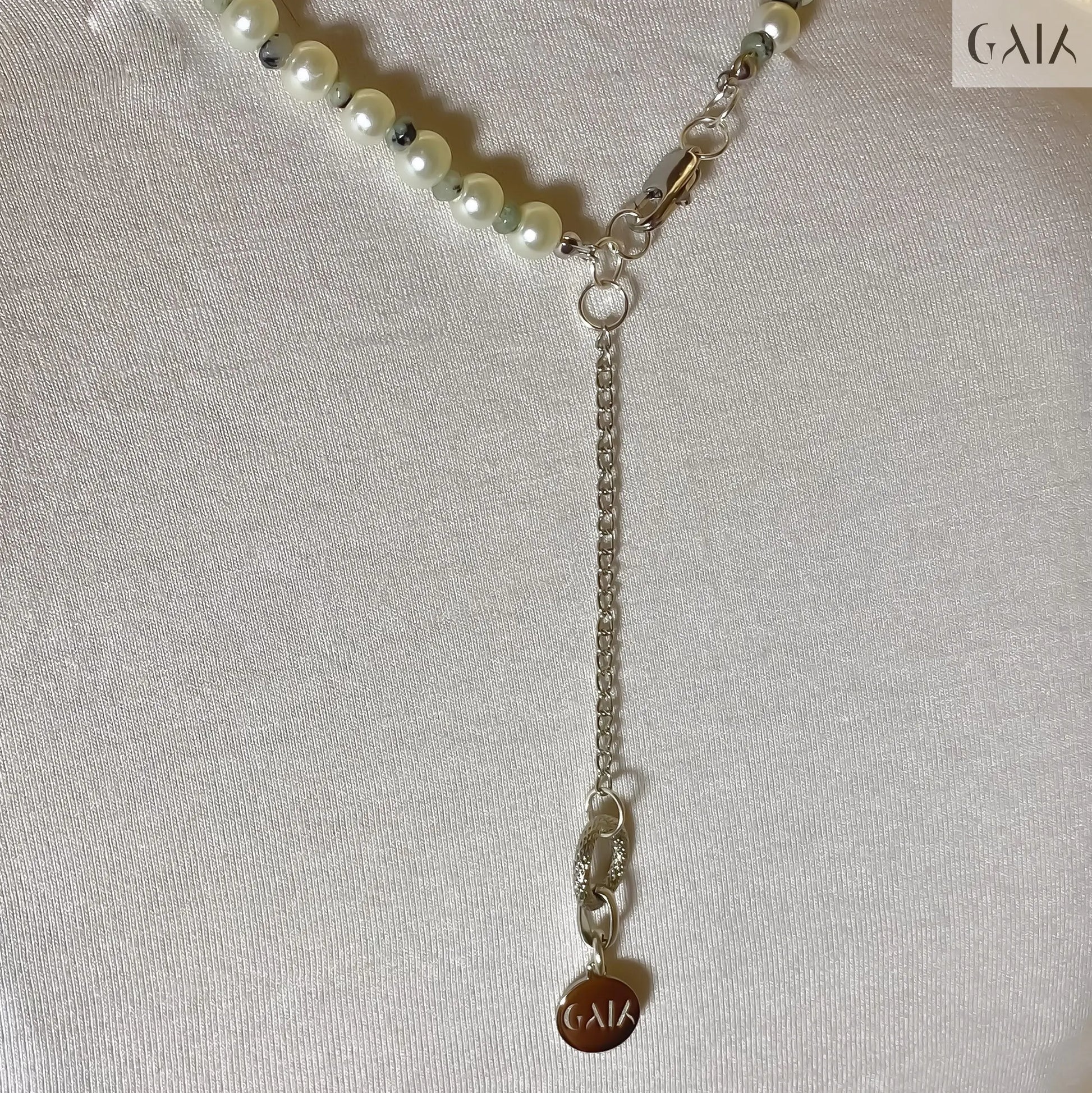 Delicate Pearl Necklace GAIA  Necklace GAIA
