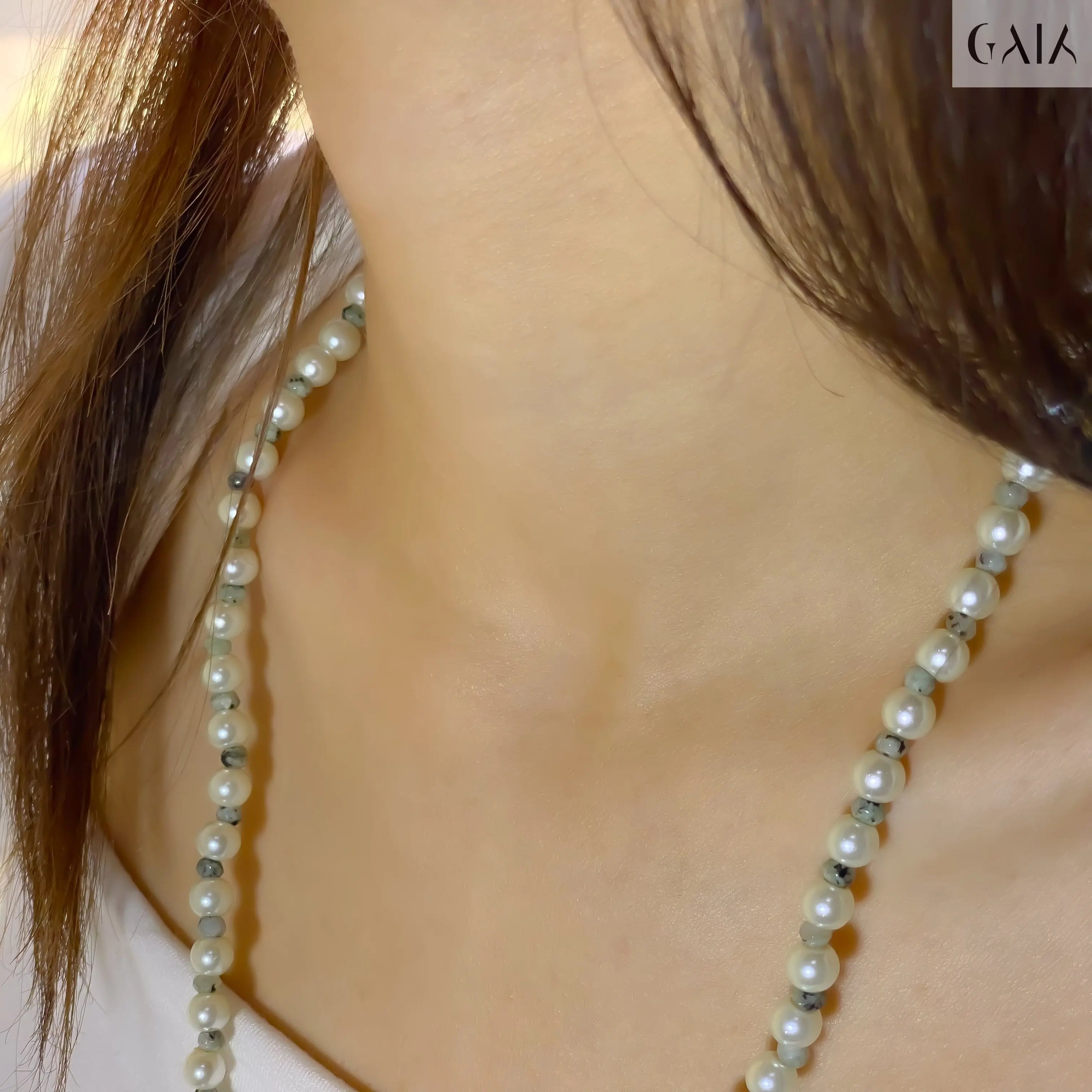 Delicate Pearl Necklace - GAIA - Jewellery Store