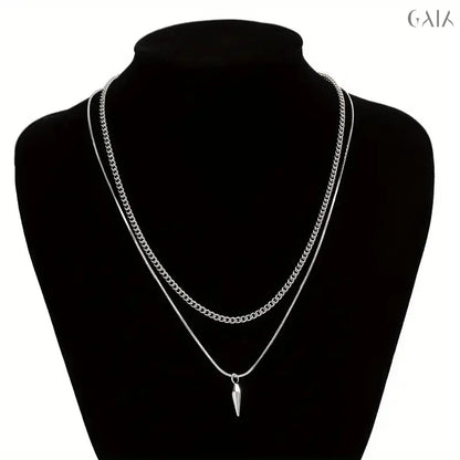 Double Layer Necklace Necklace - GAIA - Jewellery Store