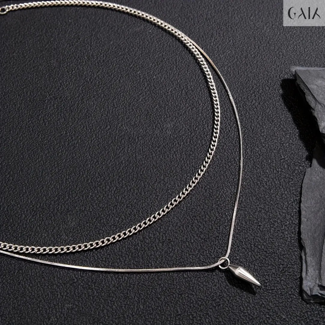 Double Layer Necklace Necklace - GAIA - Jewellery Store