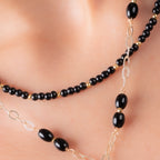 Natural Black Tourmaline Necklace - GAIA Global