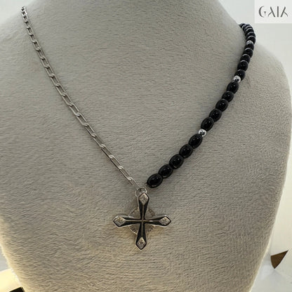 Equal-Armed Cross Necklace - GAIA - Jewellery Store
