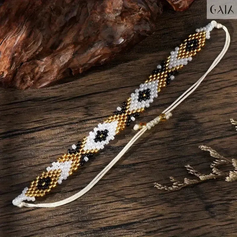 Eye Design Glass Bracelet - GAIA Global