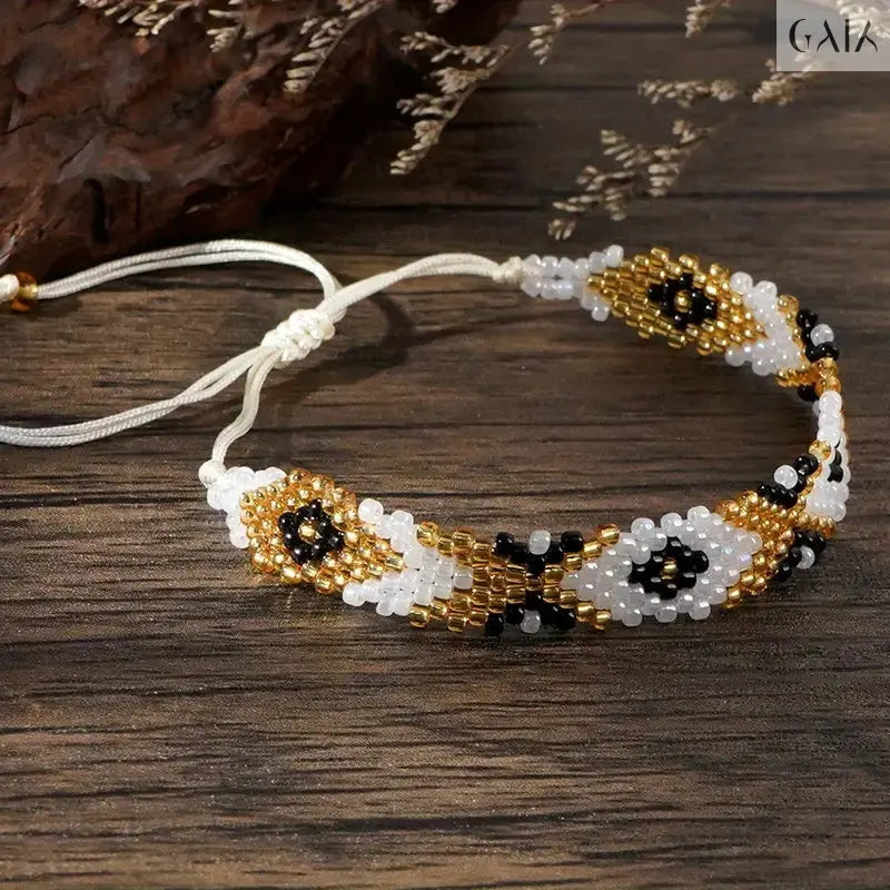 Eye Design Glass Bracelet - GAIA Global
