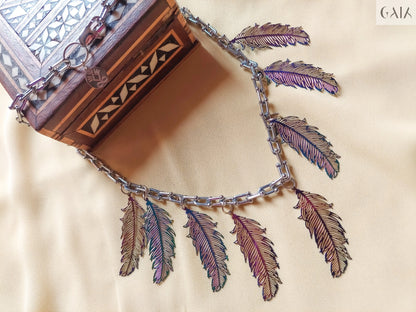 Feathers Necklace - GAIA - Jewellery Store