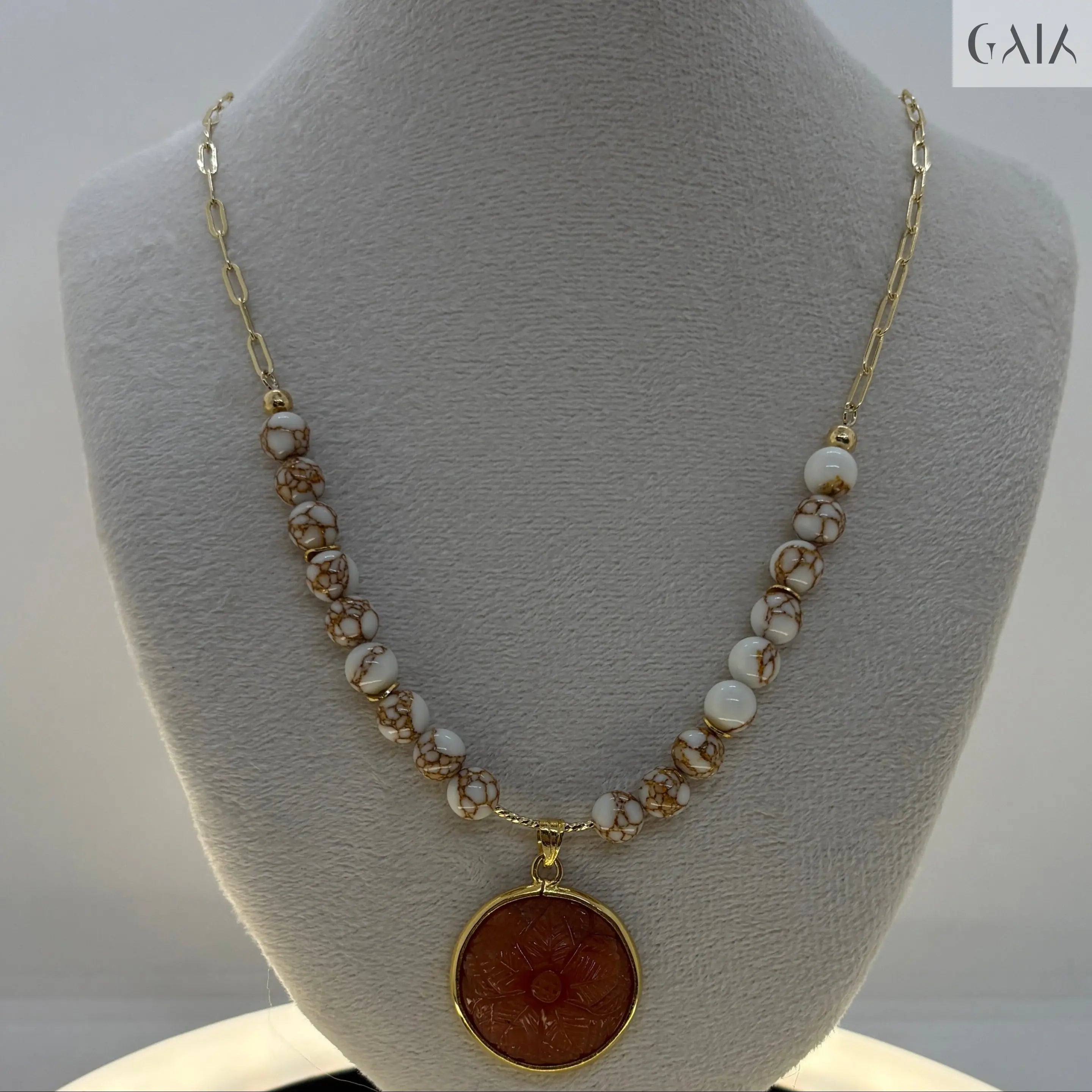 Flower Drop Necklace - GAIA Global