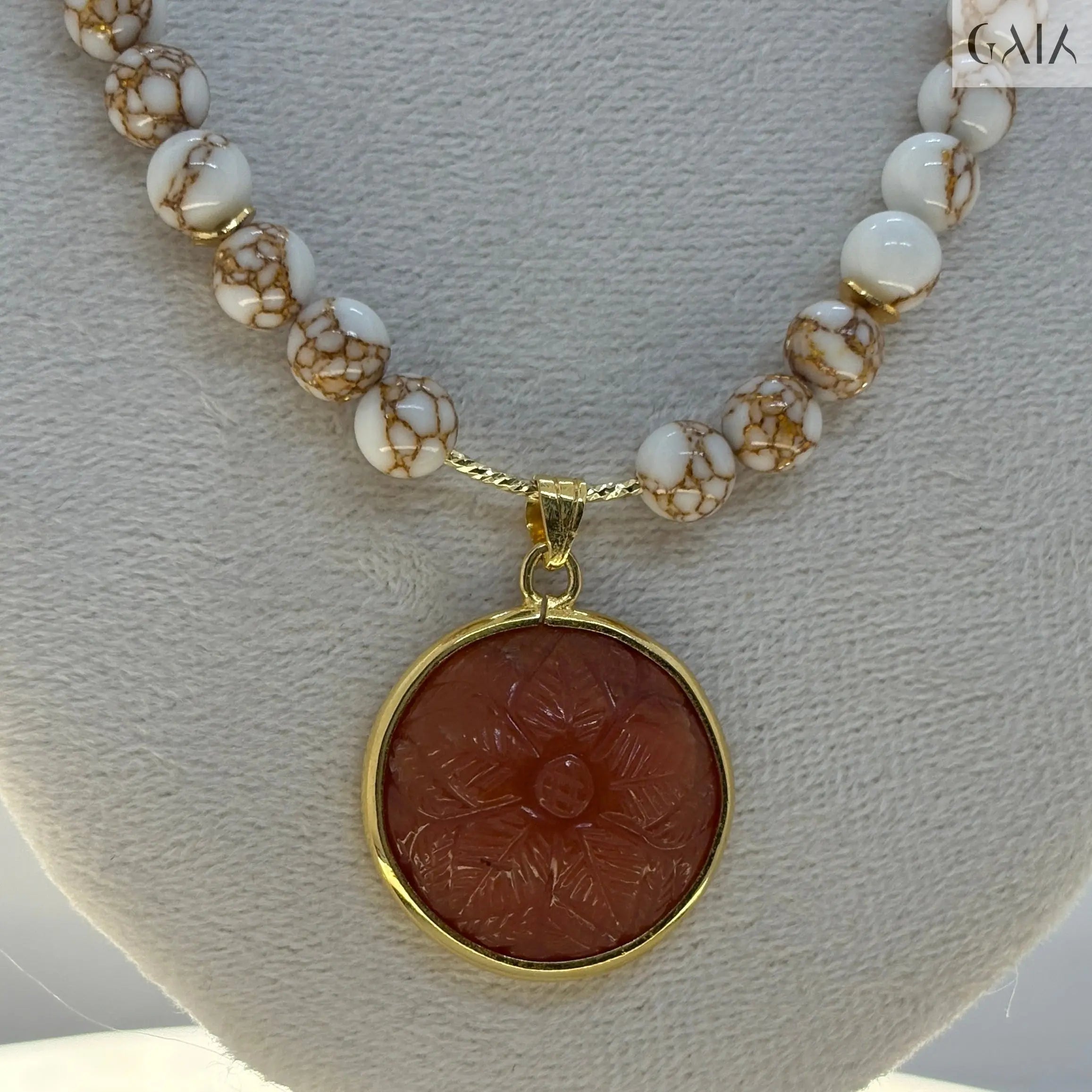 Flower Drop Necklace - GAIA Global