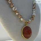 Flower Drop Necklace - GAIA Global