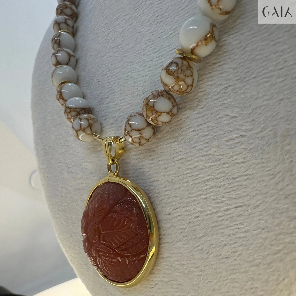 Flower Drop Necklace - GAIA Global