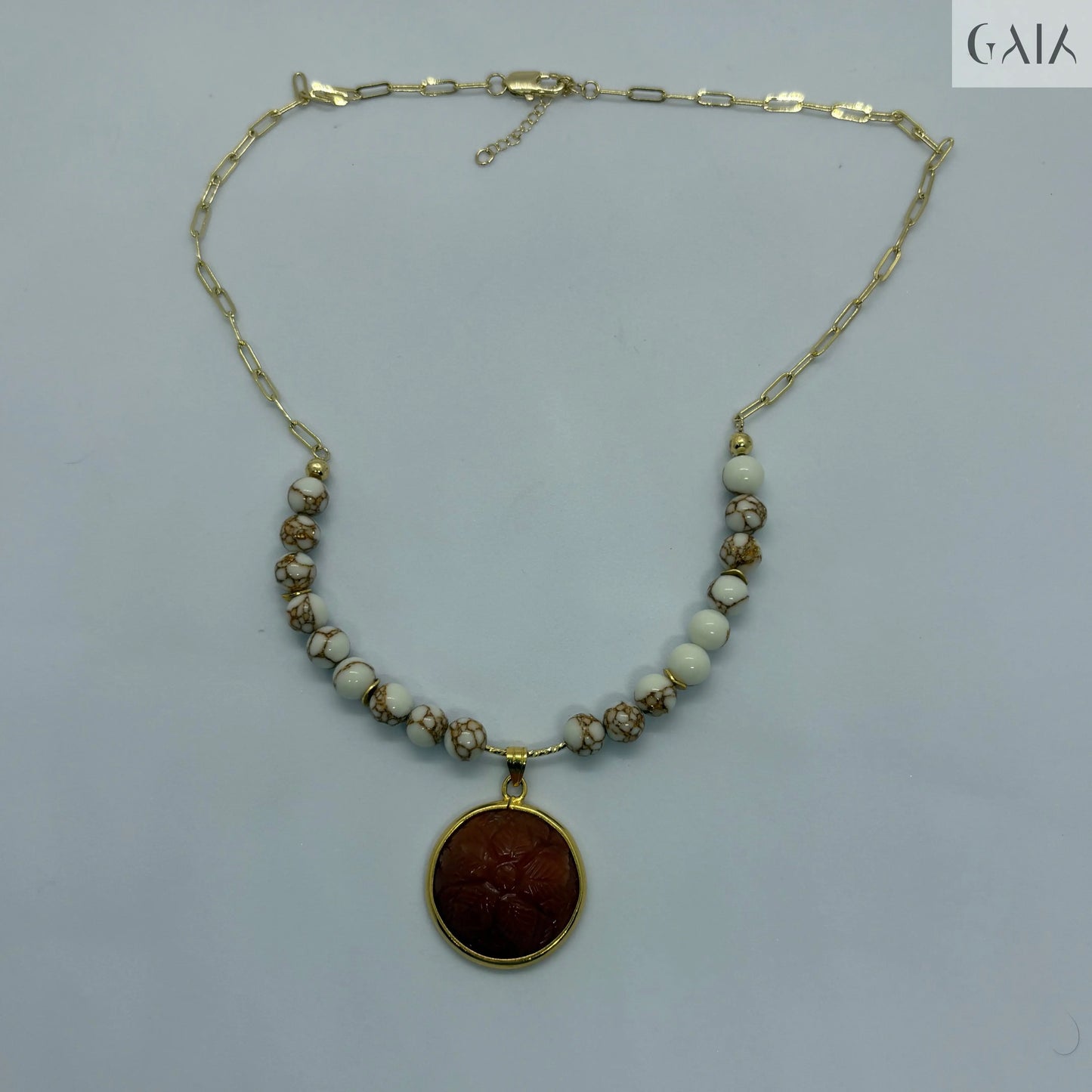 Flower Drop Necklace - GAIA - Jewellery Store