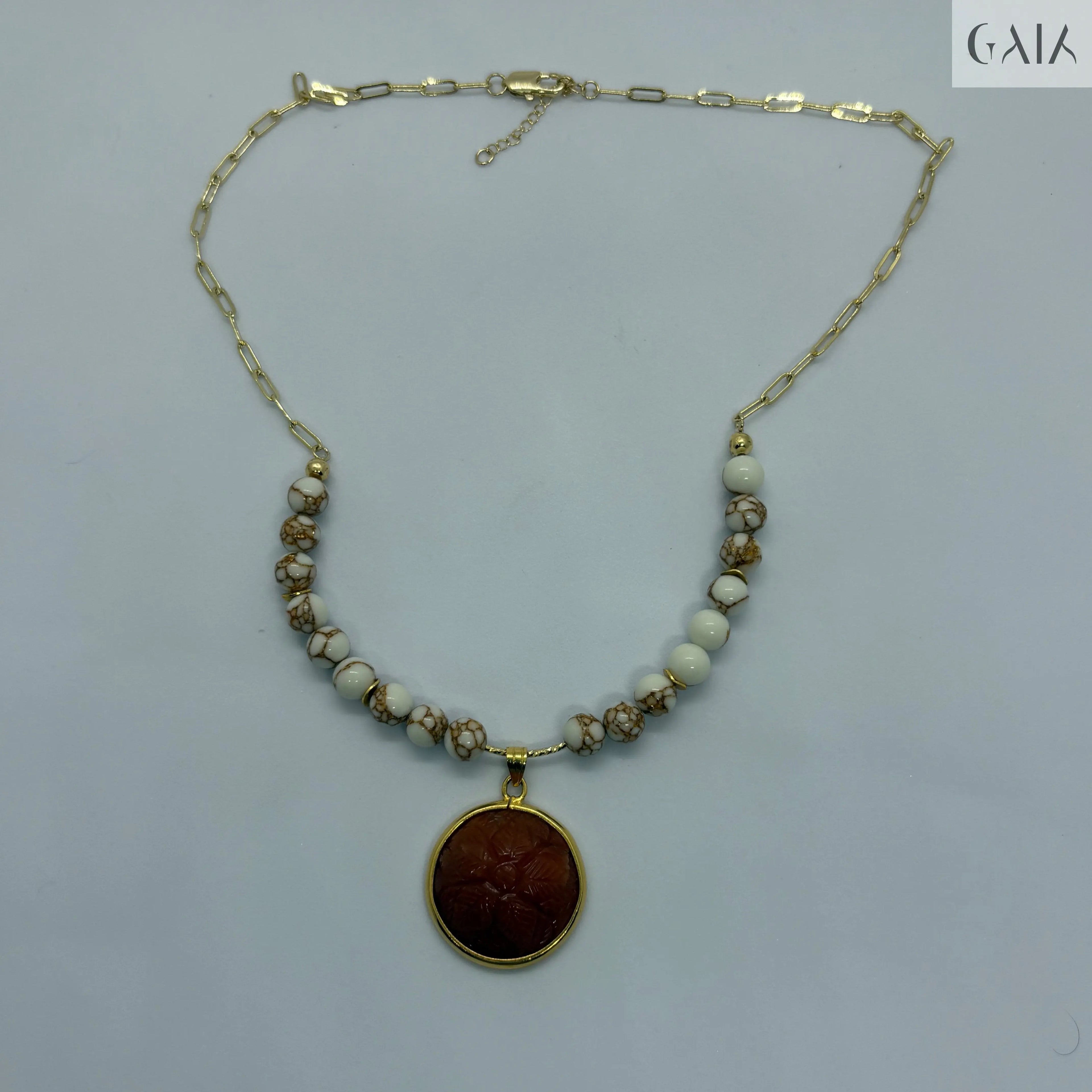 Flower Drop Necklace - GAIA Global