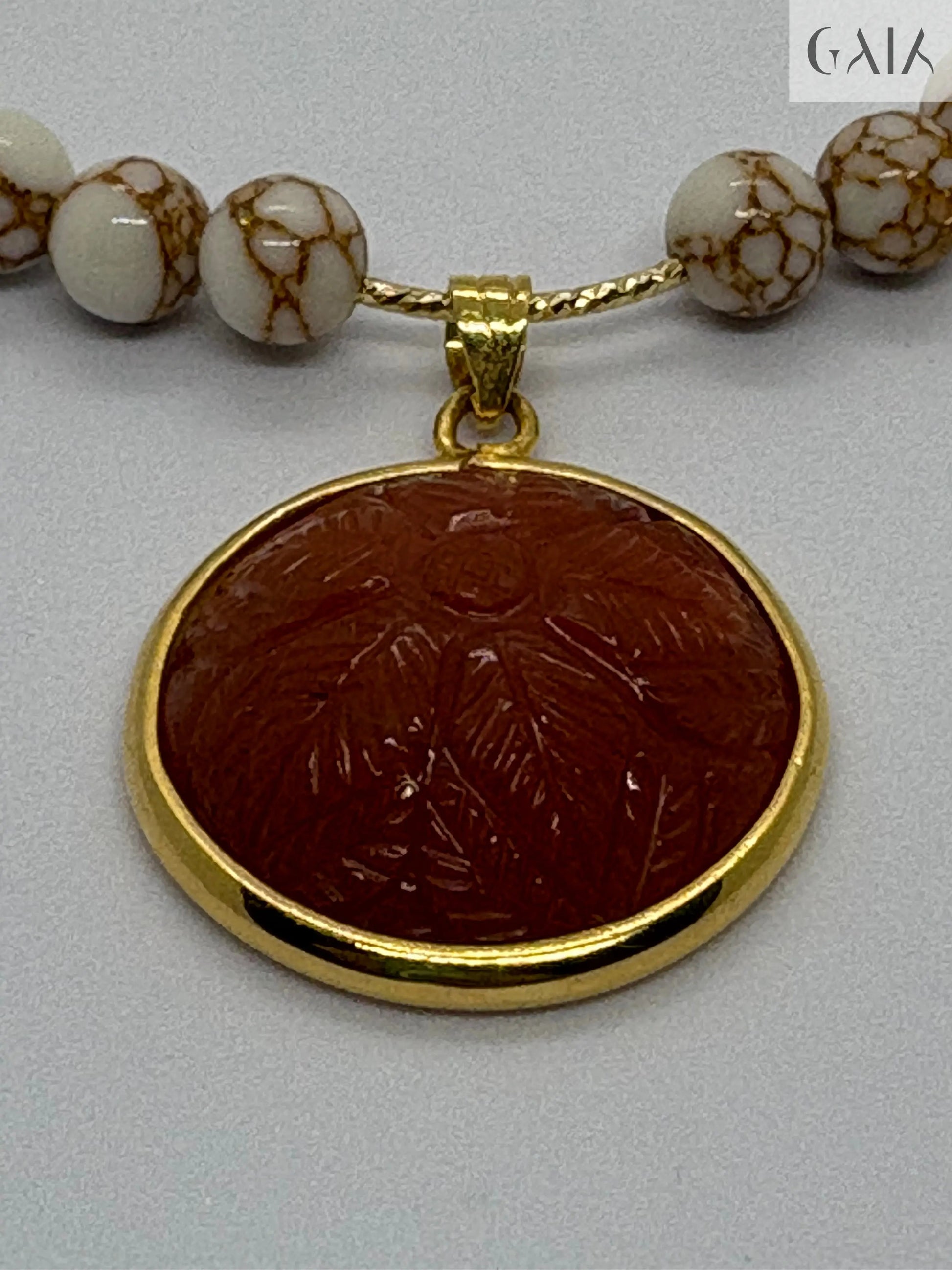 Flower Drop Necklace - GAIA - Jewellery Store