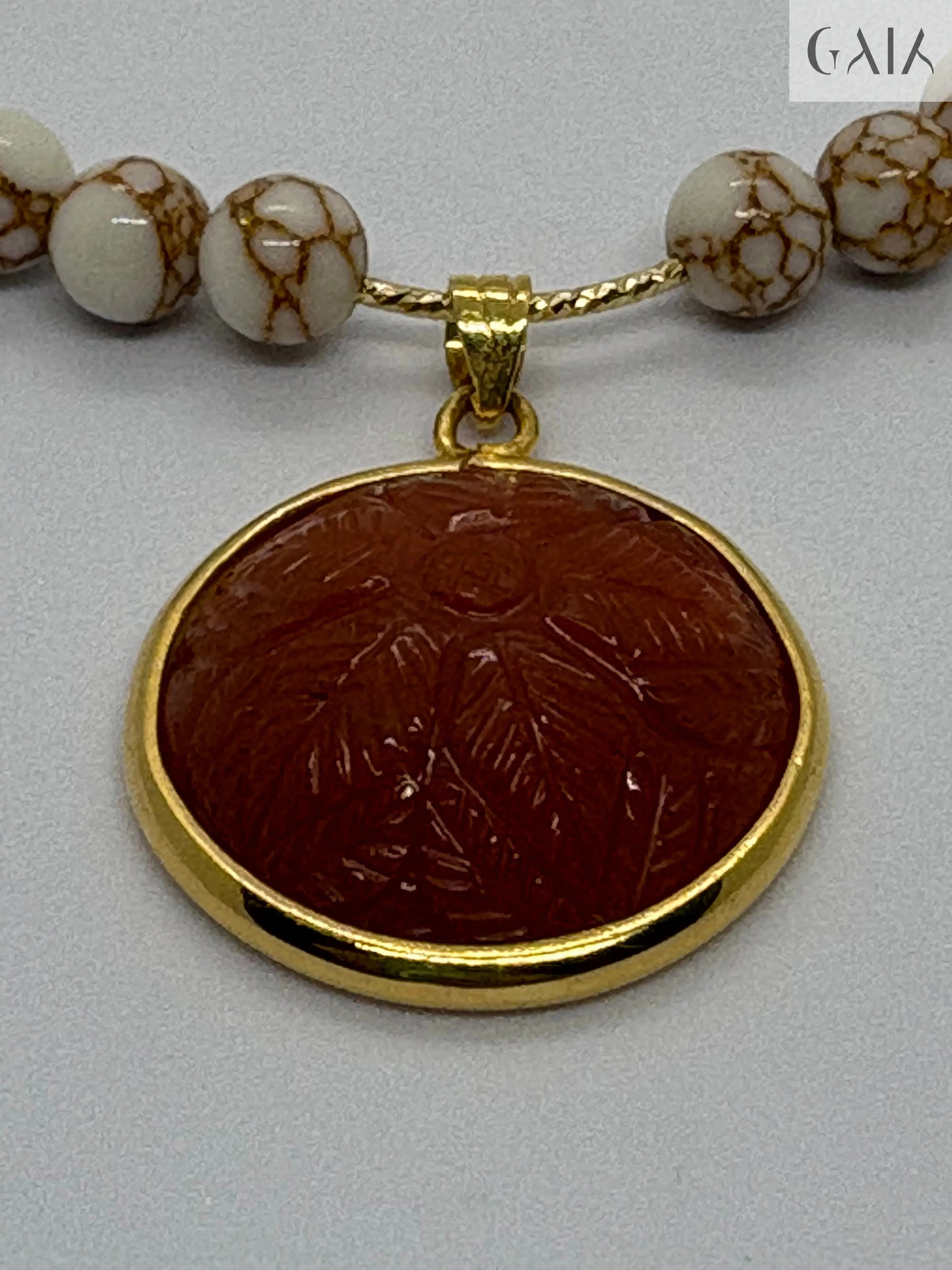 Flower Drop Necklace - GAIA Global