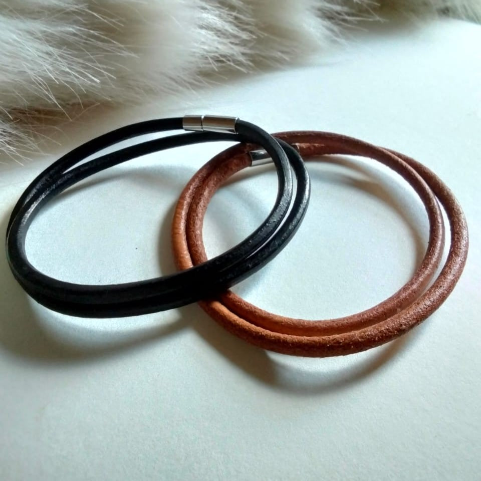 Atlas Leather Bracelet