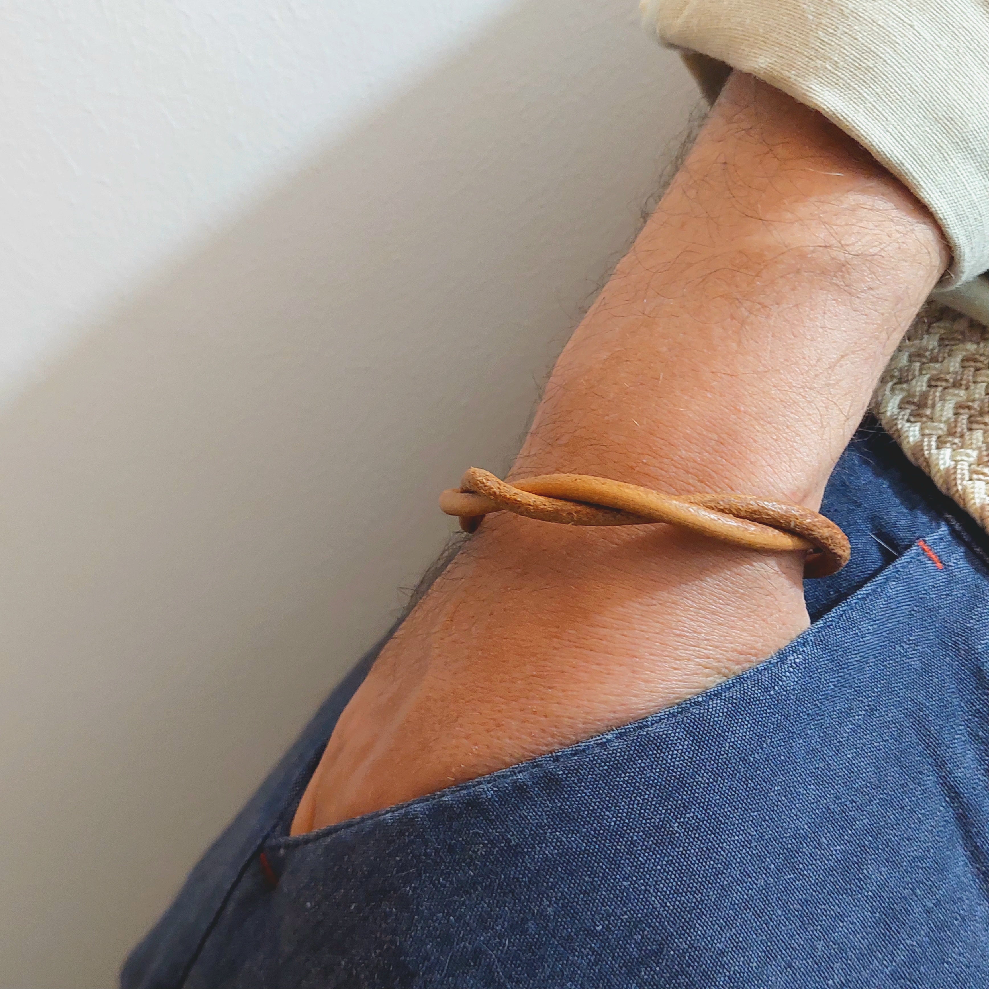Atlas Leather Bracelet