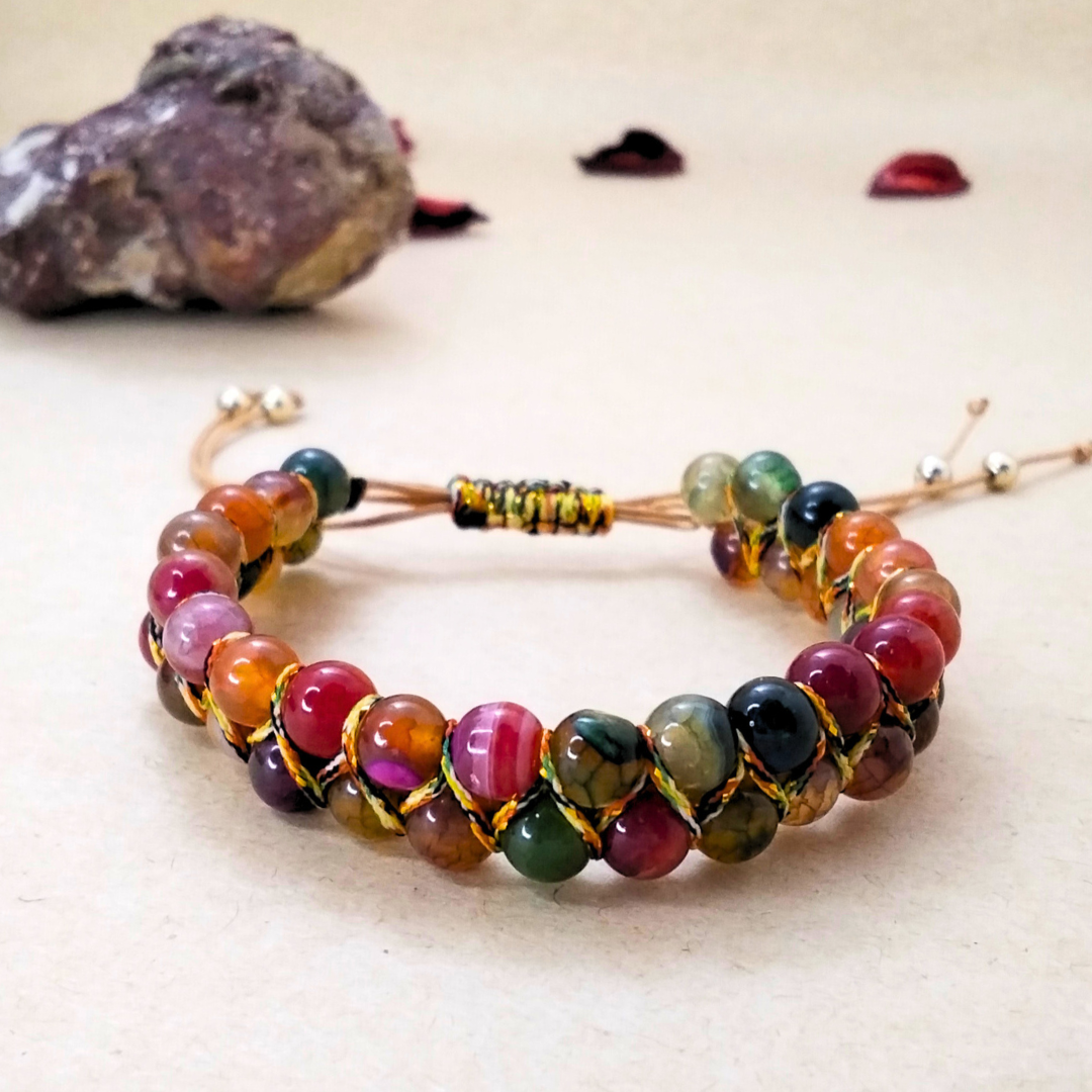 Chromatic Agate Bracelet GAIA 749.00 bracelet GAIA
