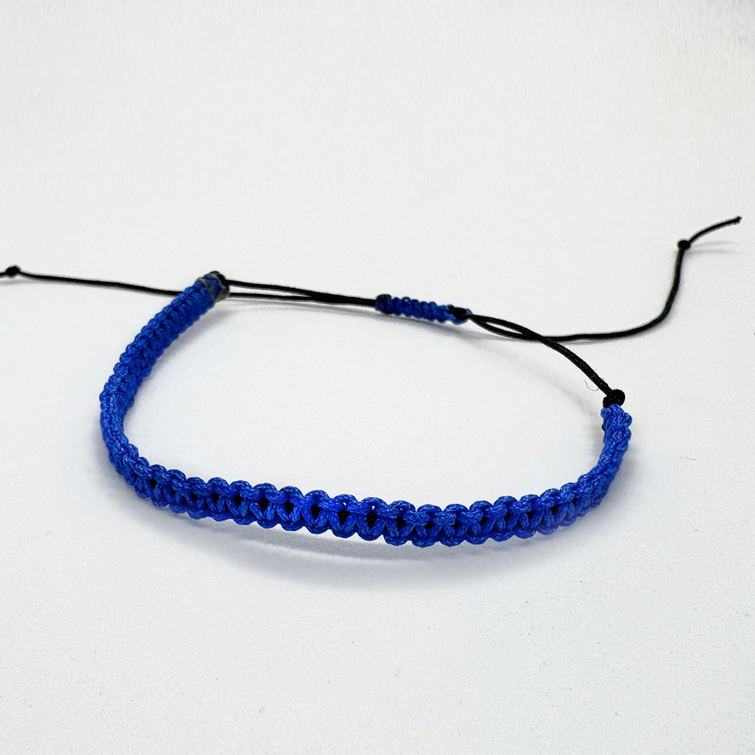 Handwoven Blue Bracelet - GAIA