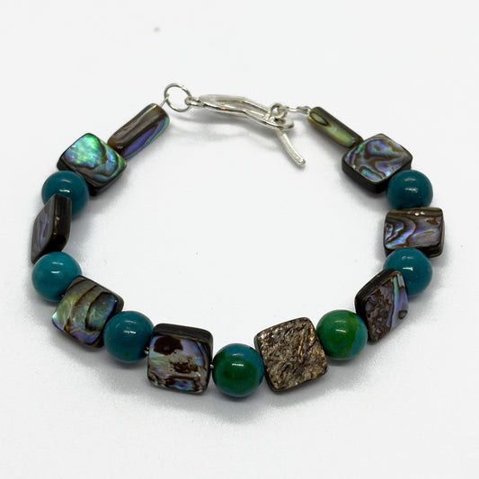 Natural Abalone Shell Bracelet - GAIA