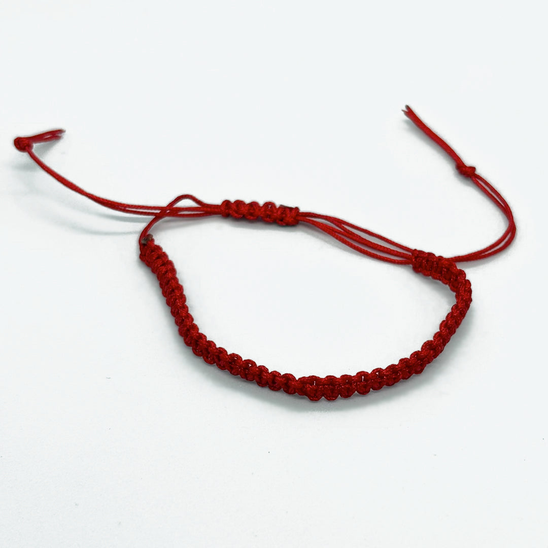 Handwoven Red Bracelet - GAIA