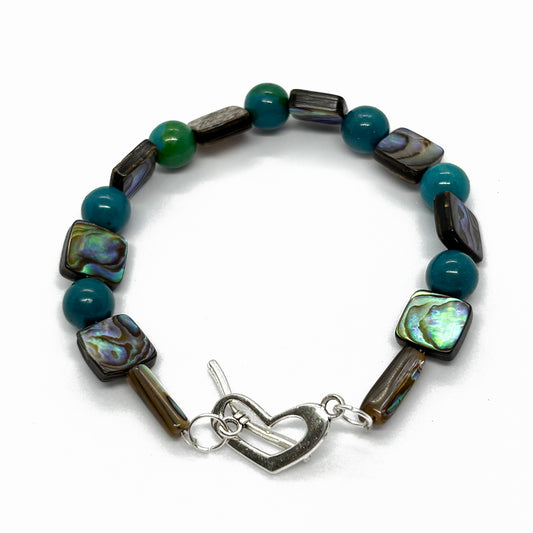 Natural Abalone Shell Bracelet - GAIA