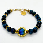 Blue Tiger Eye Bracelet - GAIA Global