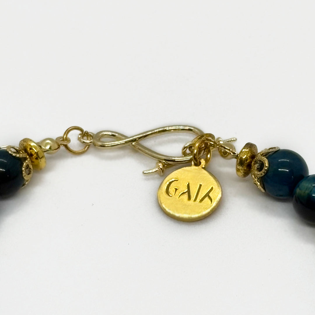 Blue Tiger Eye Bracelet - GAIA Global