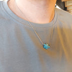 Collier ras du cou en perles blanches naturelles de culture