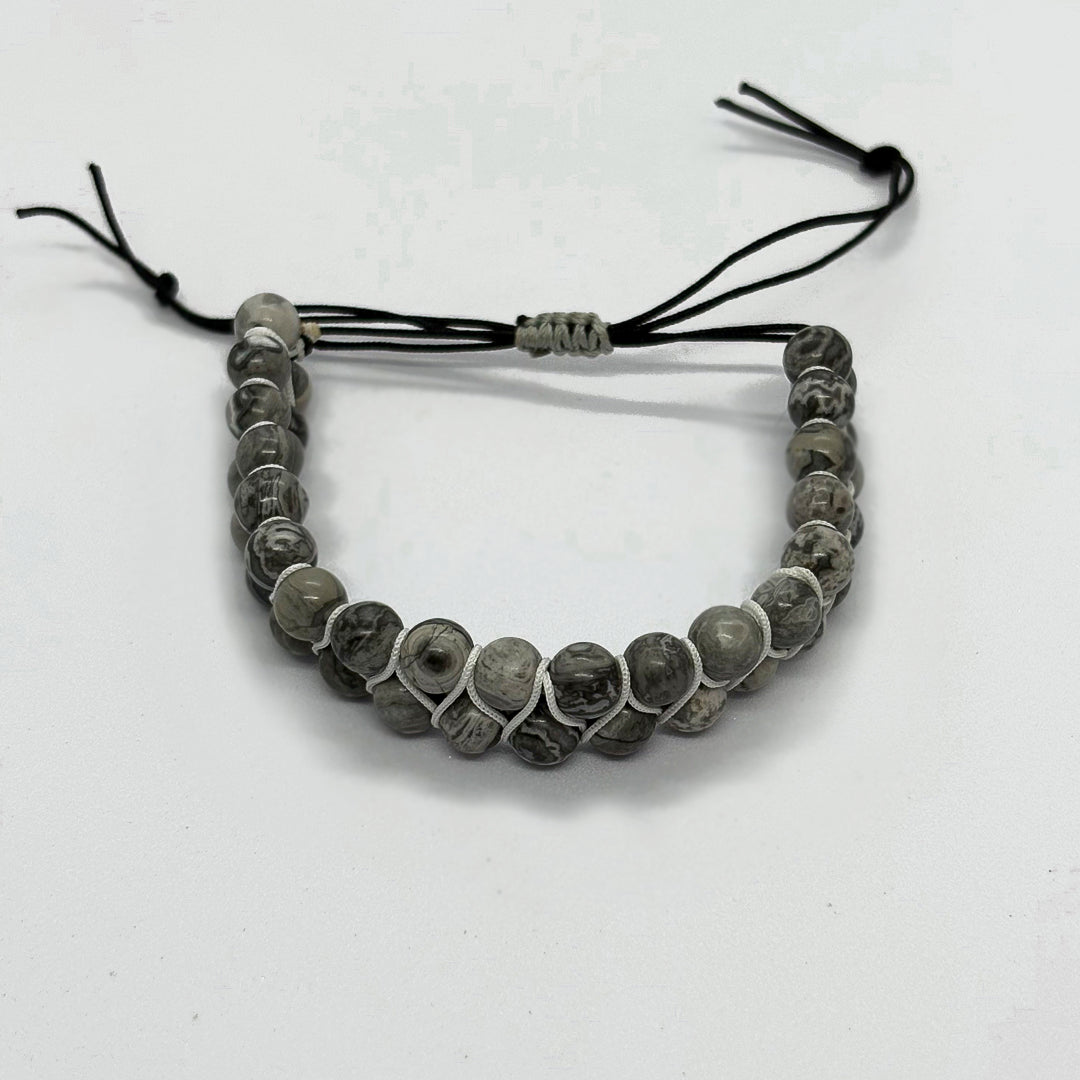 Grey Agate Bracelet - GAIA