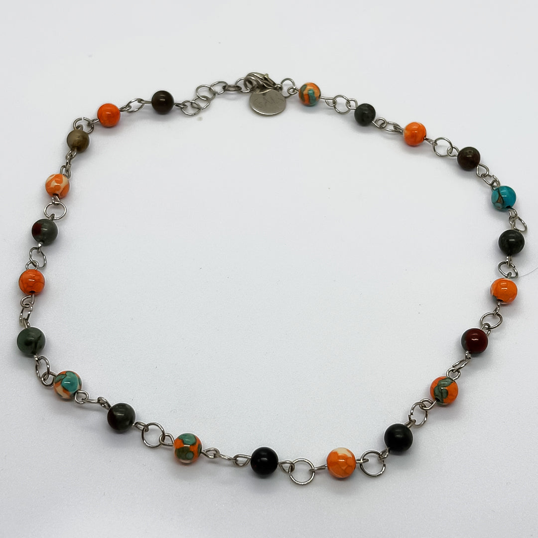 Orange Rainbow Necklace - GAIA