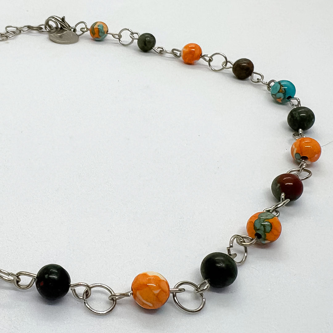 Orange Rainbow Necklace - GAIA