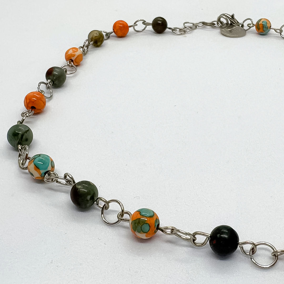 Orange Rainbow Necklace - GAIA