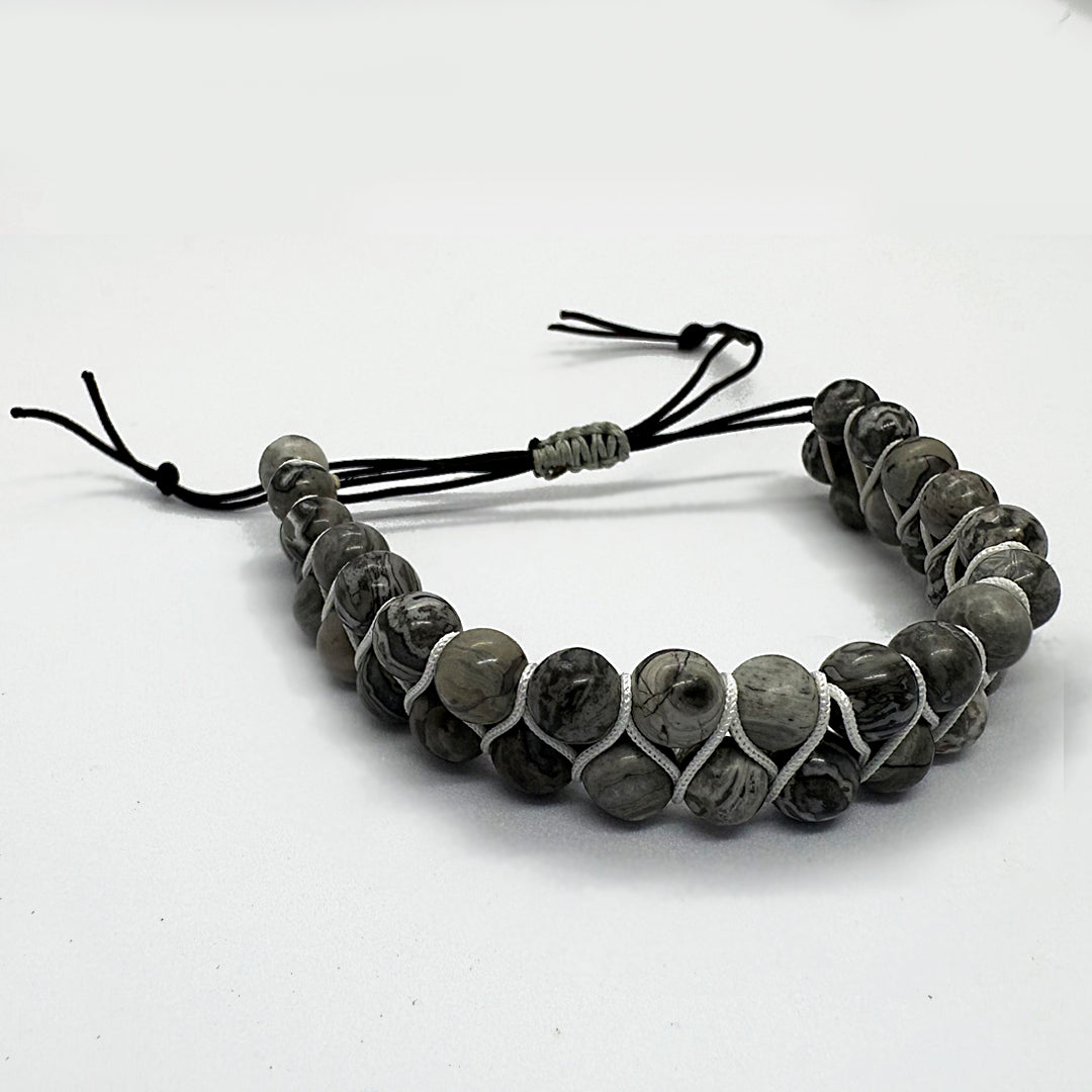 Grey Agate Bracelet - GAIA