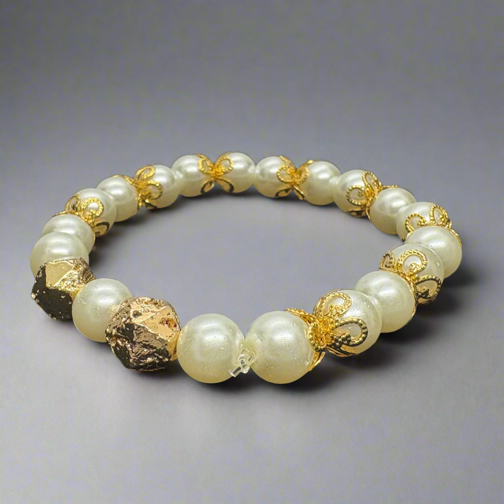 Flawless Pearl Bracelet - Timeless Elegance - GAIA