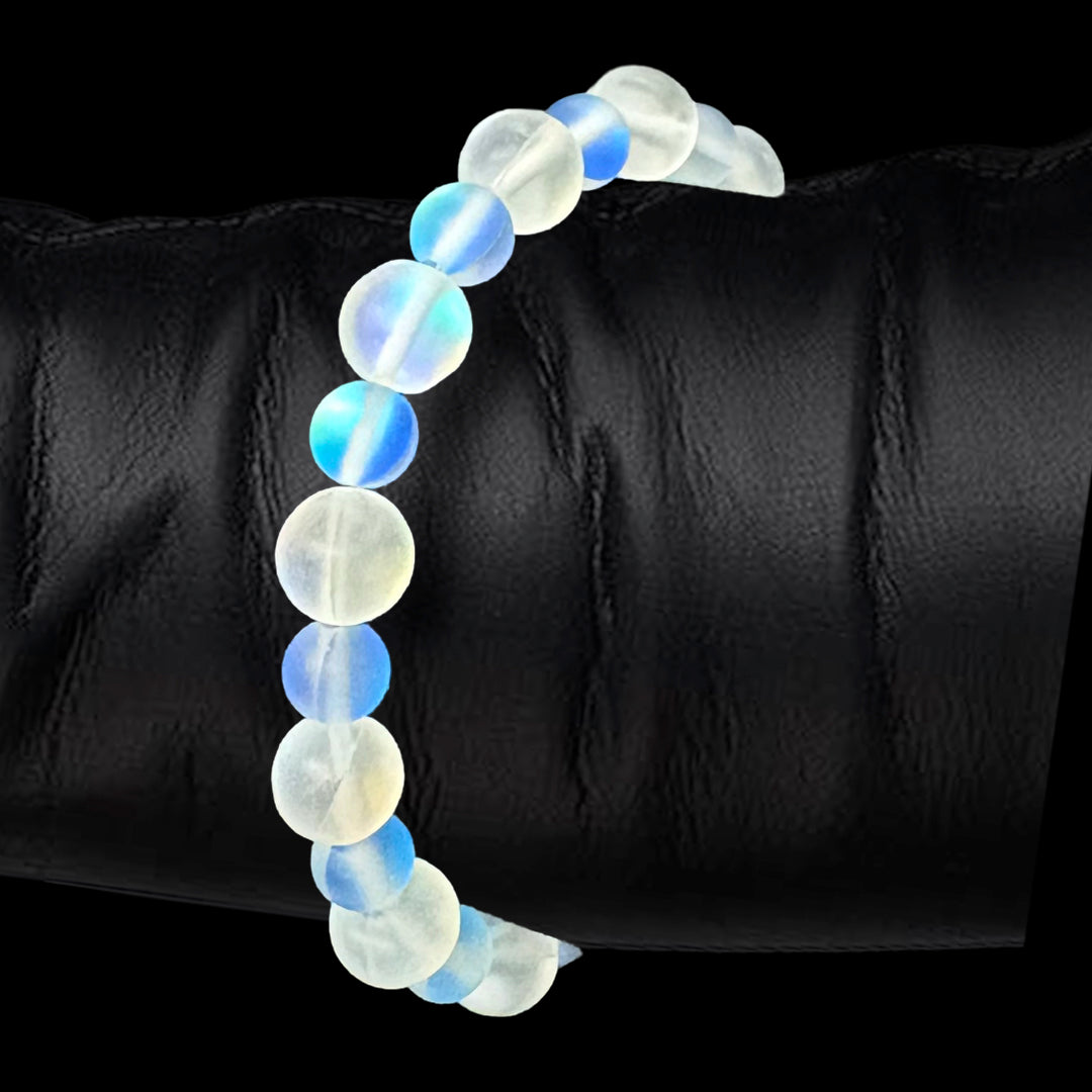 White & Blue Mystic Aura Mermaid Bracelet