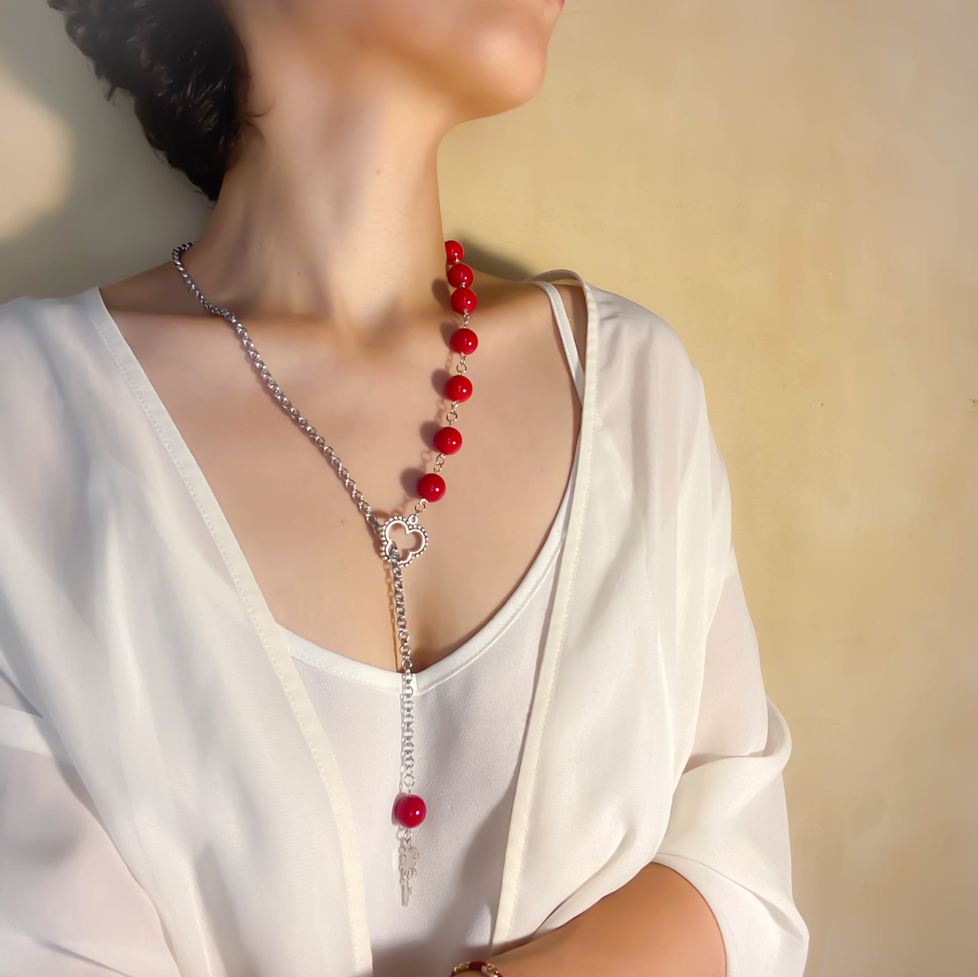 Rose Kiss Necklace