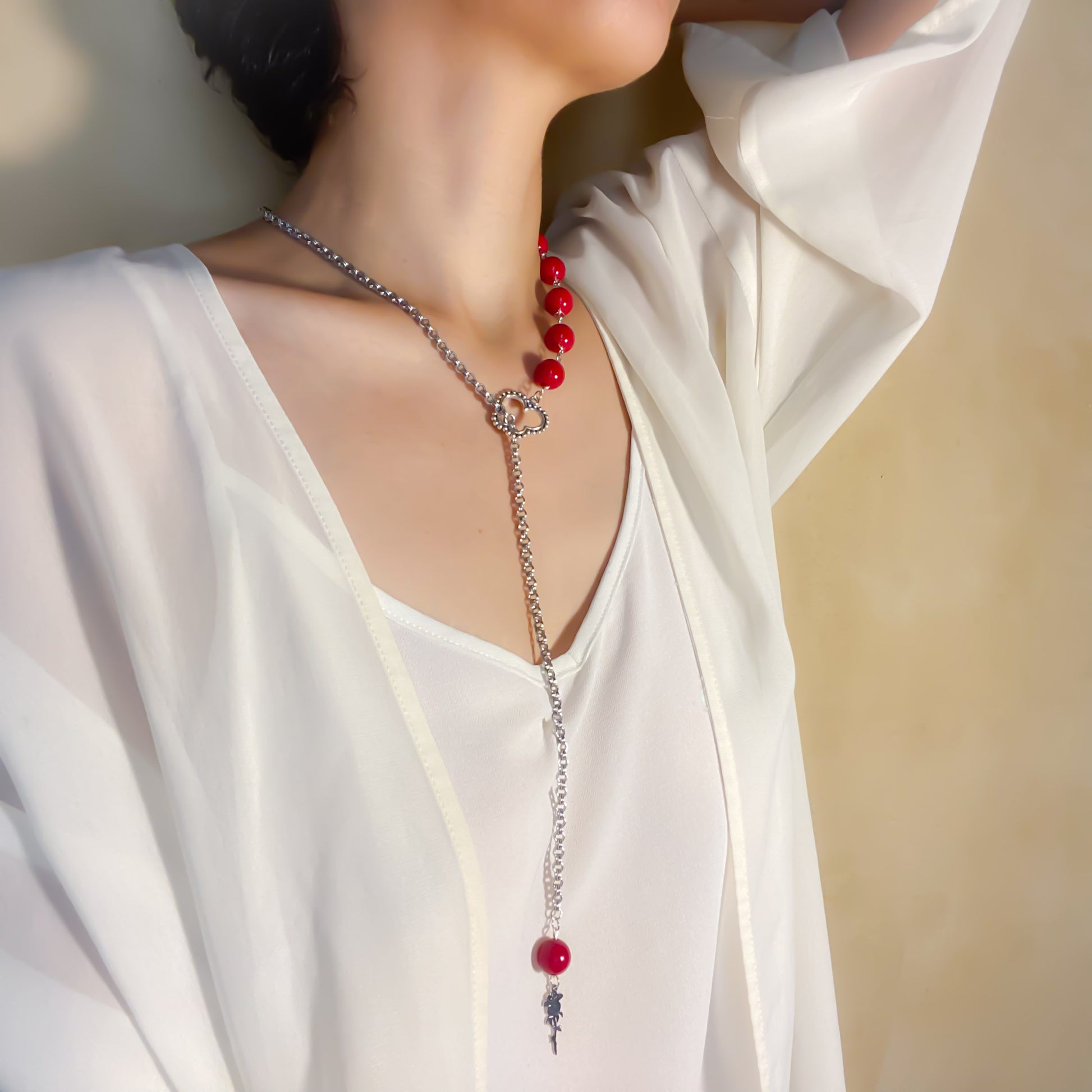Rose Kiss Necklace