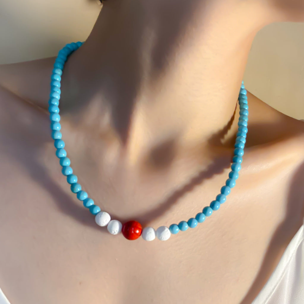 Blue Water Necklace - GAIA Global