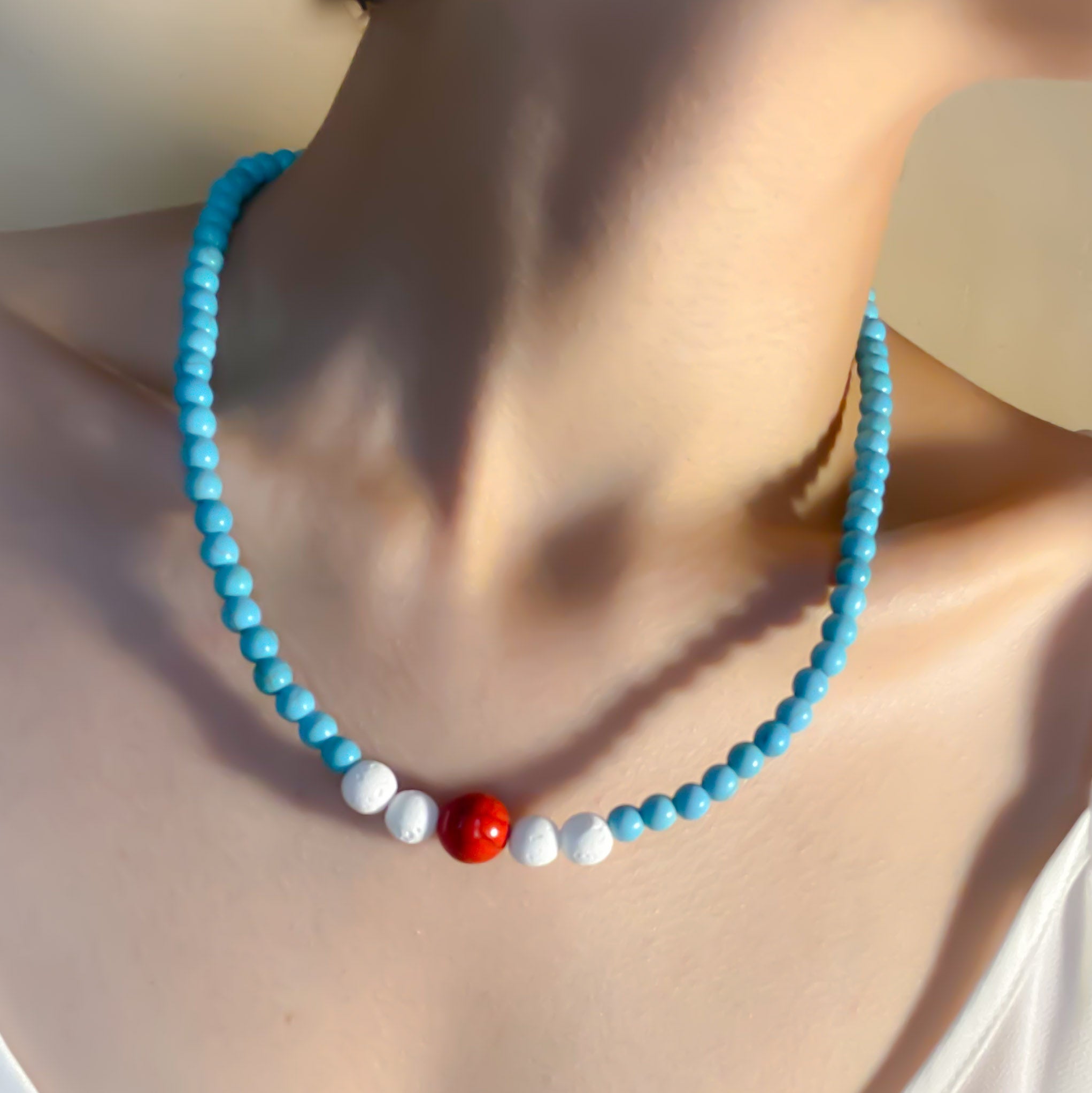 Blue Water Necklace - GAIA Global