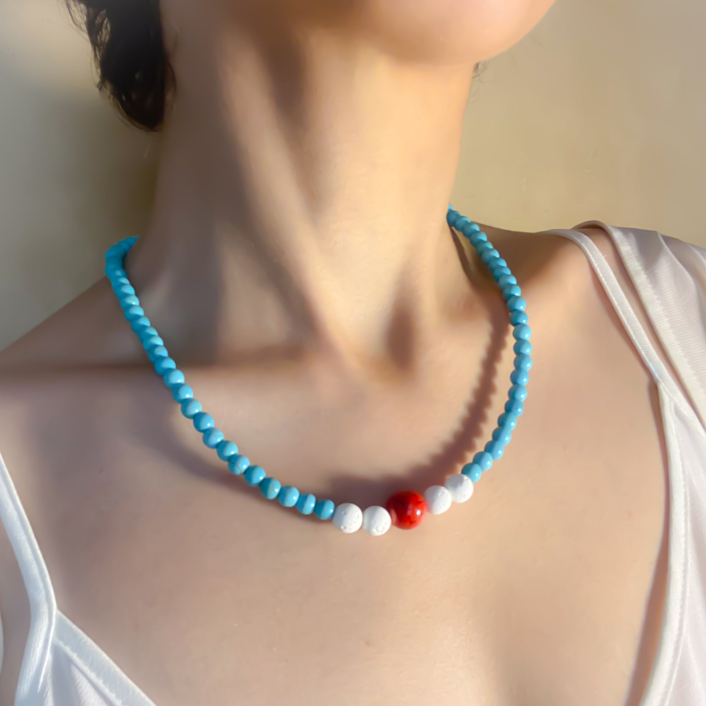 Blue Water Necklace - GAIA Global