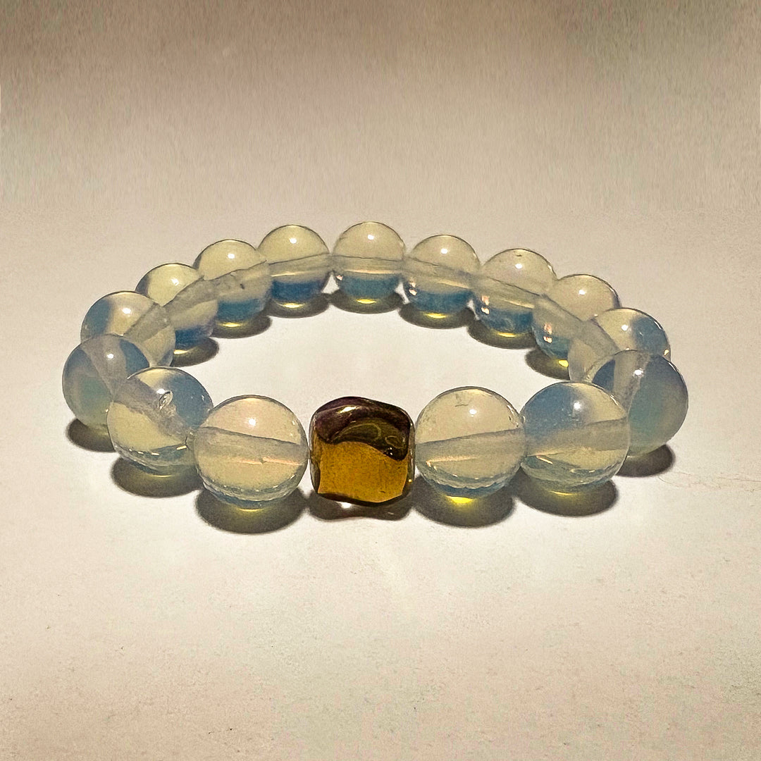 White Opal Bracelet