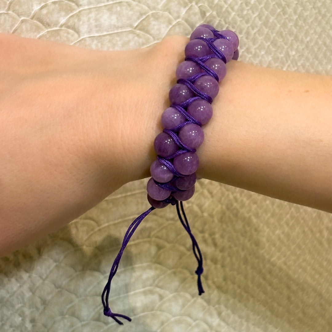 Violet Chalcedony Bracelet