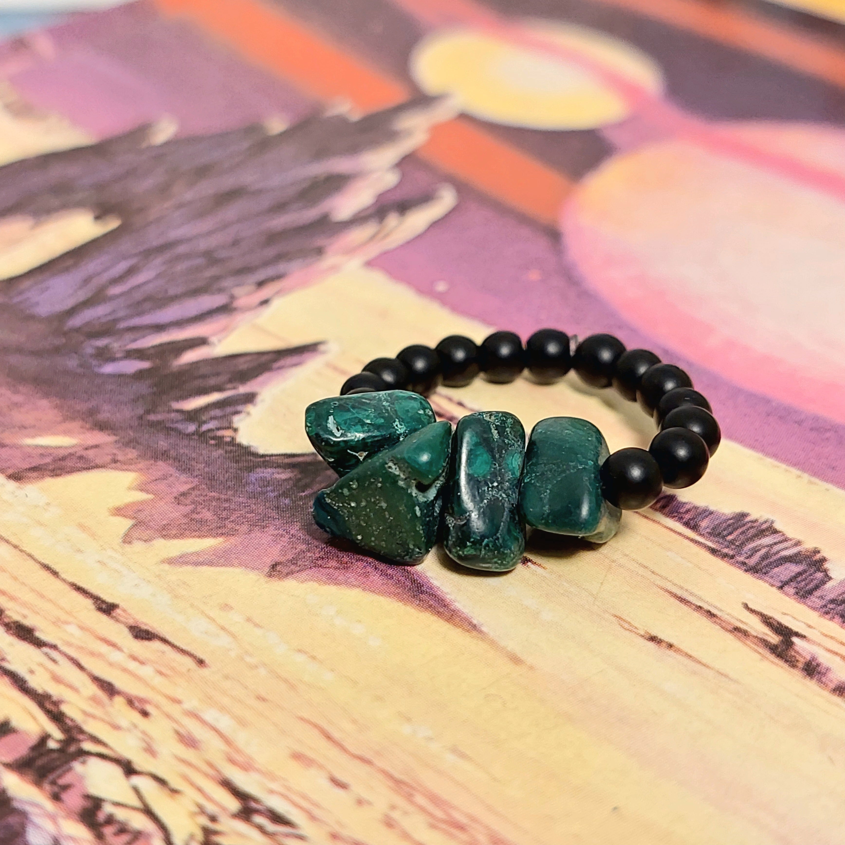 Moss Agate Ring