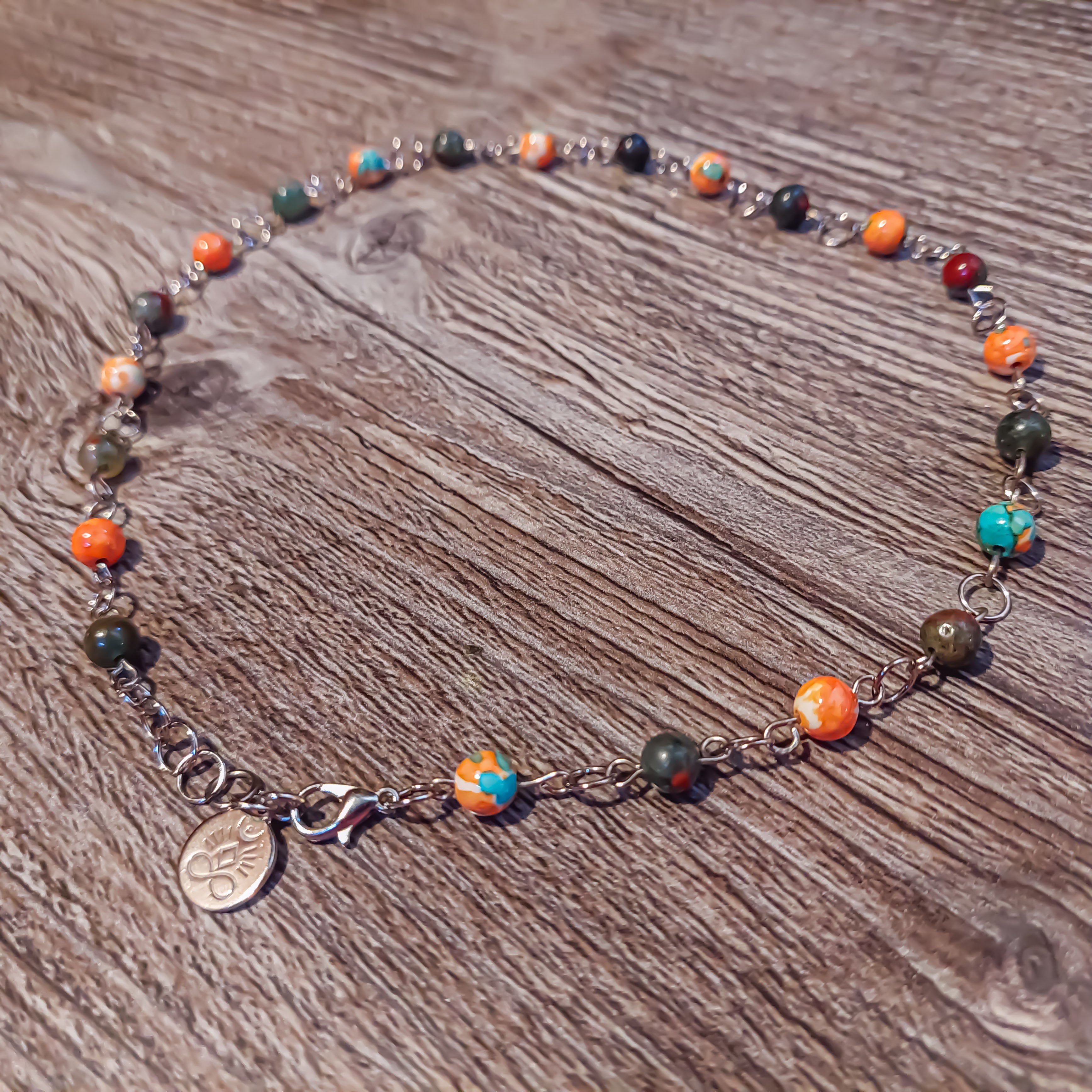 Orange Rainbow Necklace - GAIA Global