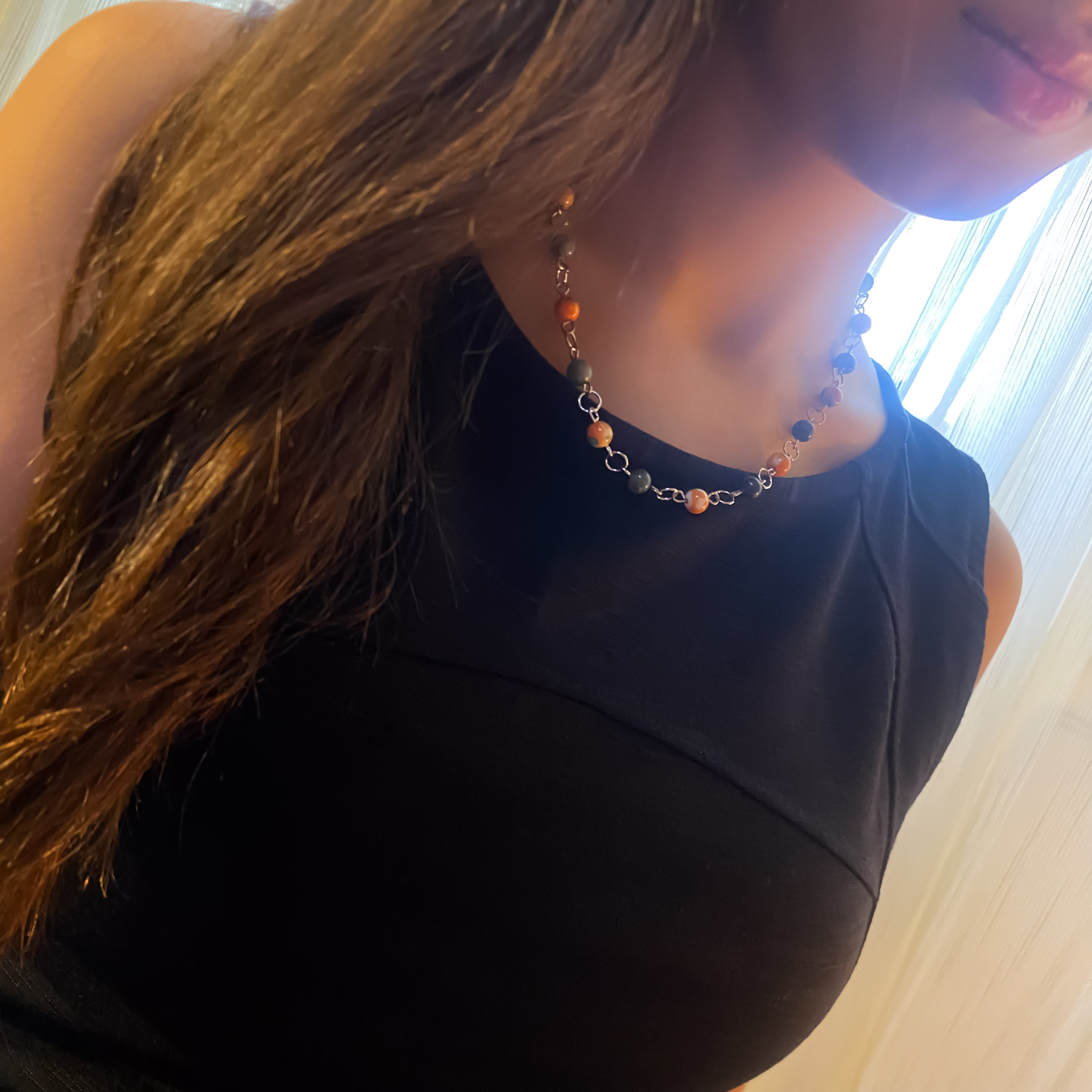 Orange Rainbow Necklace - GAIA Global